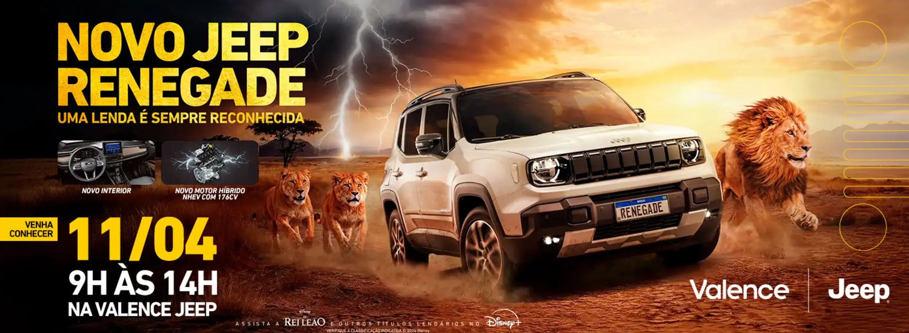 LANÇAMENTO NOVO RENEGADE 