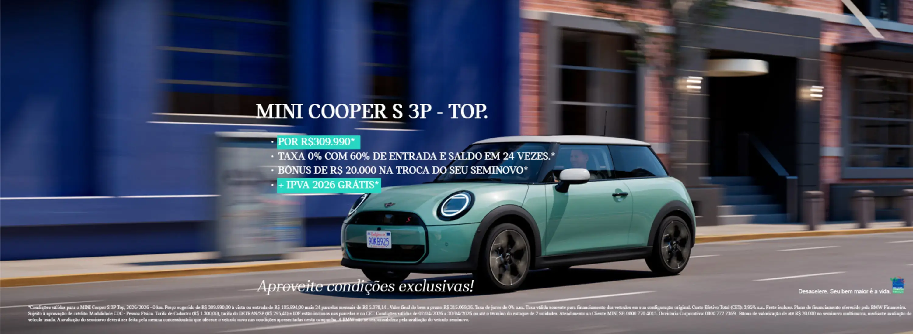 MINI COOPER S 3P -TOP 