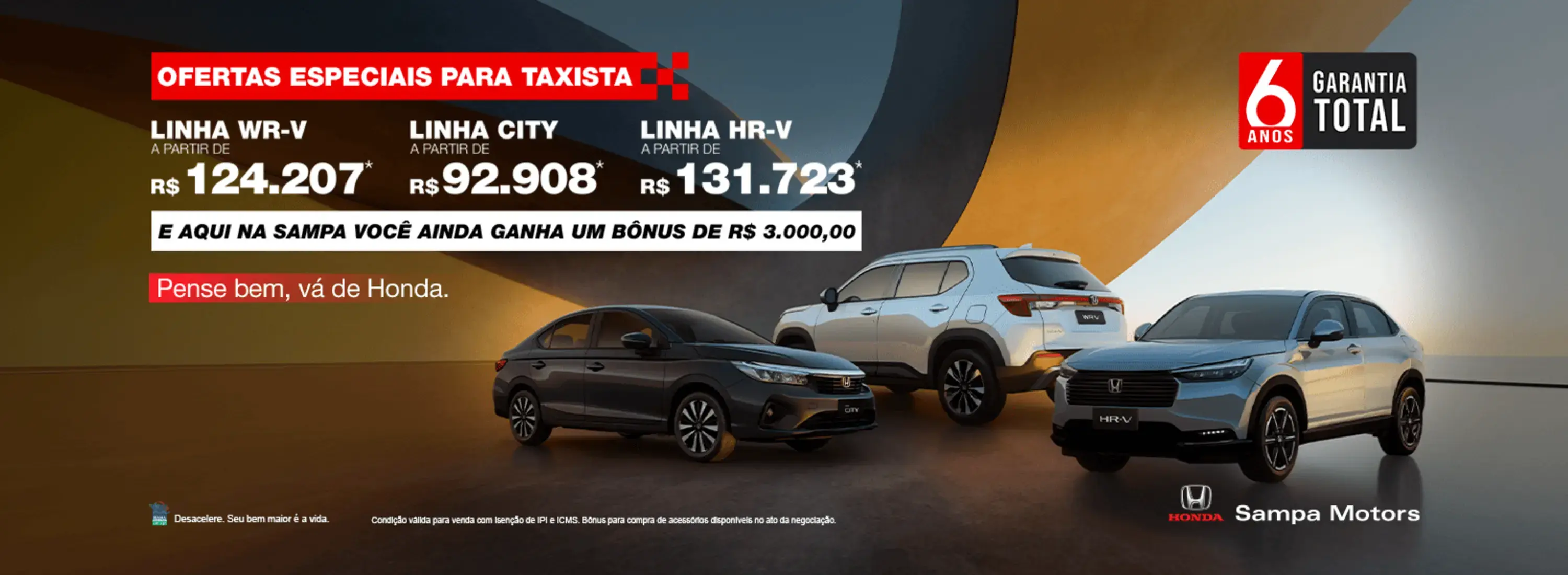 OFERTA ABRIL VR-V CITY HR-V