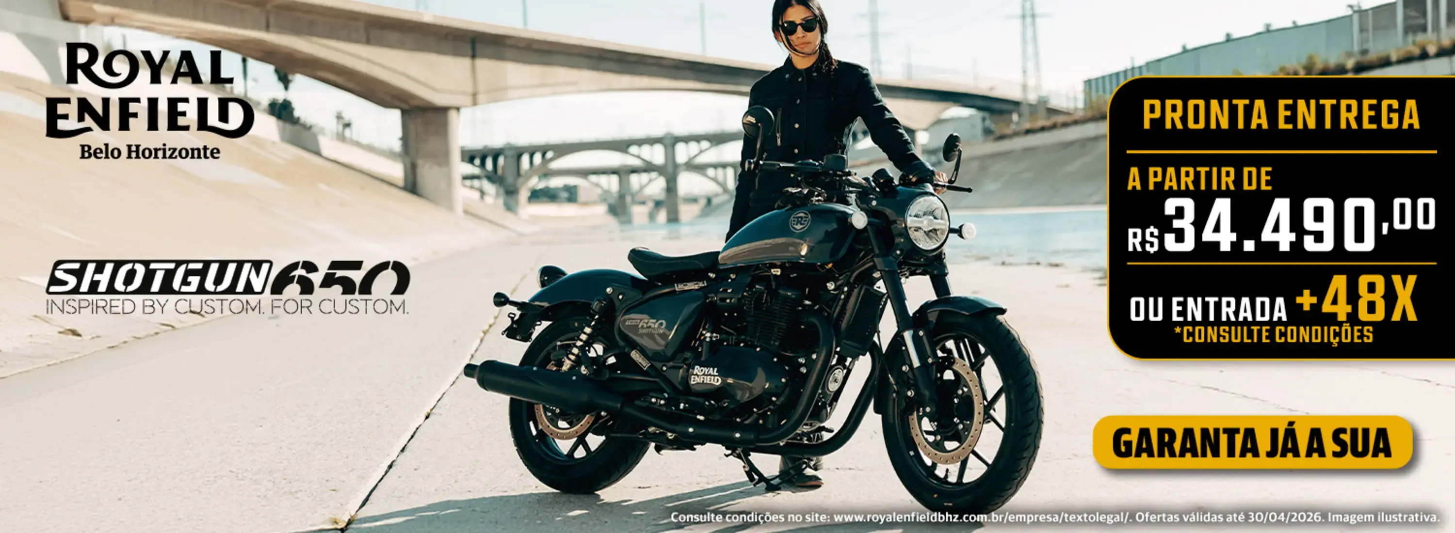 OFERTA DE VAREJO ROYAL ENFIELD 