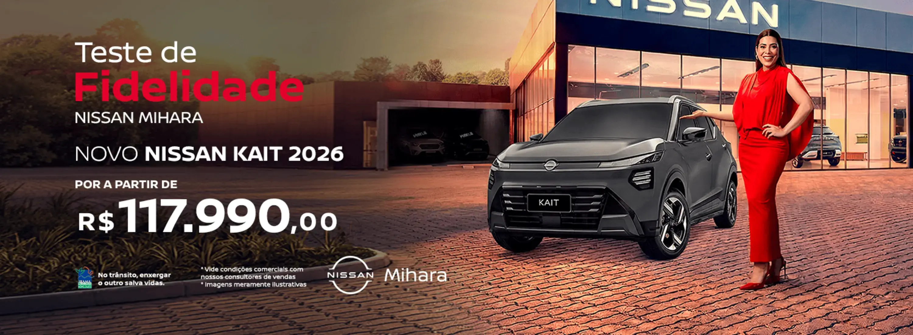 TESTE DE FIDELIDADE NISSAN KAIT 