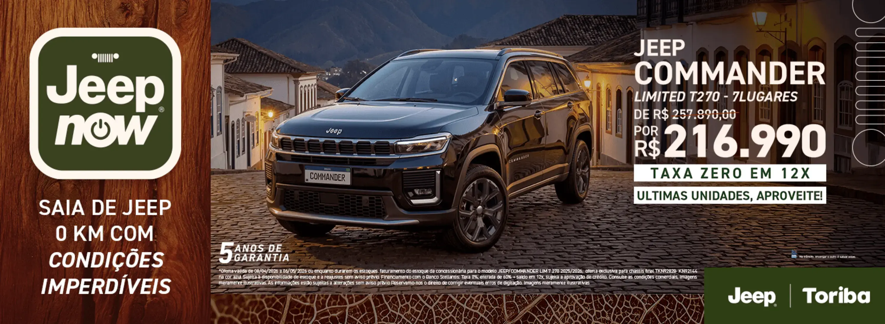 Jeep Commander - Abril