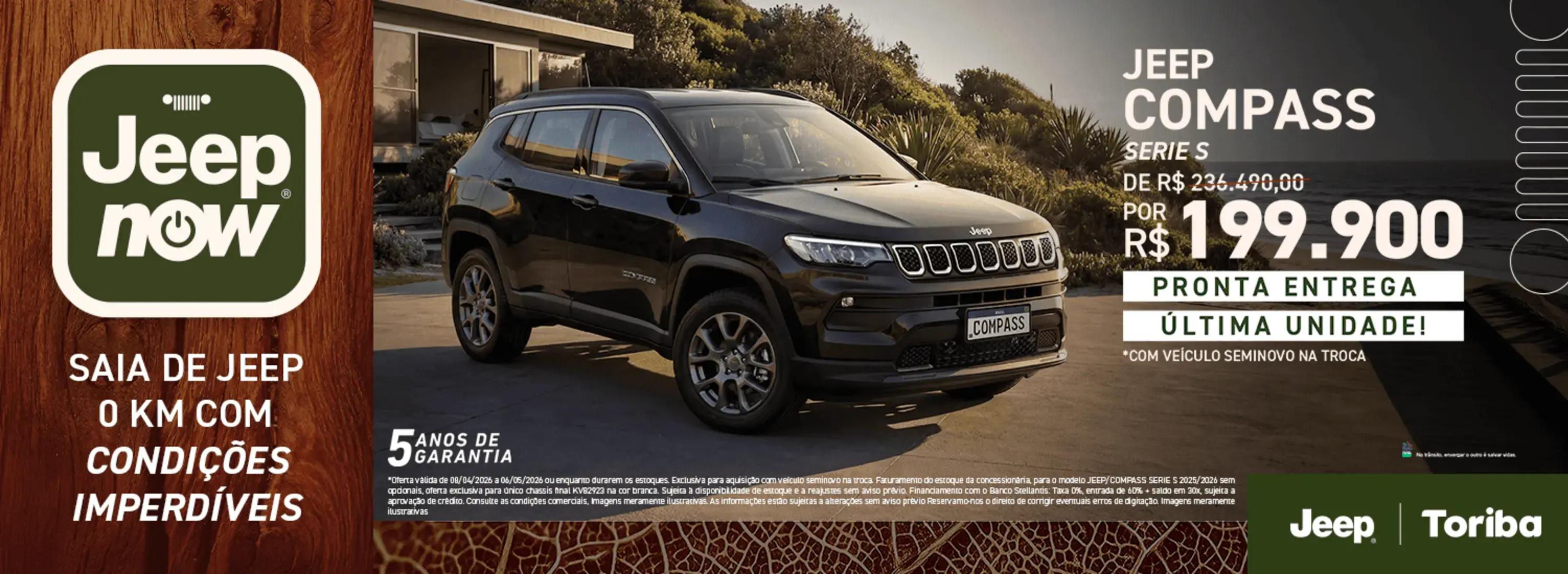 Jeep Compass Serie S - Abril