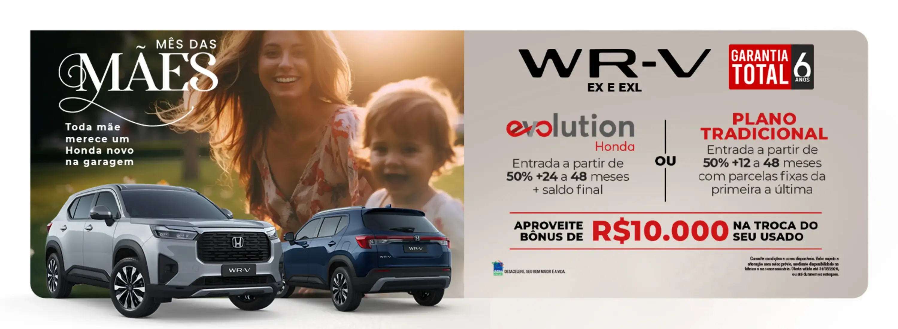 WR-V EX e EXL - MAIO