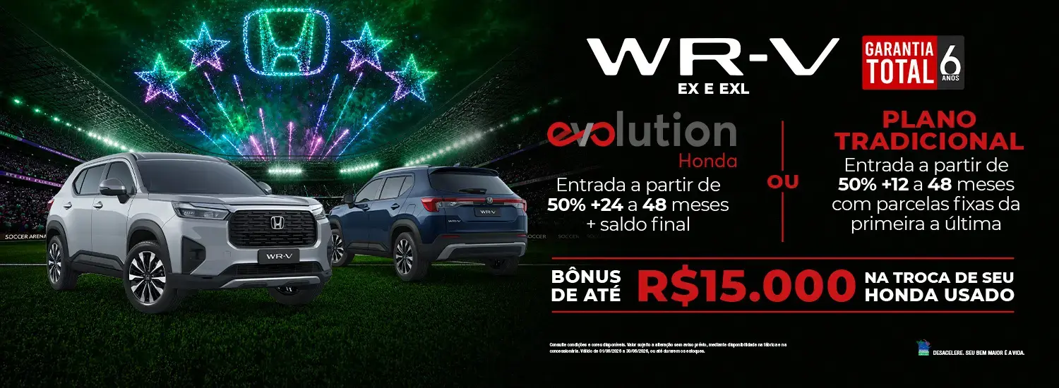 WR-V EX e EXL - JUNHO
