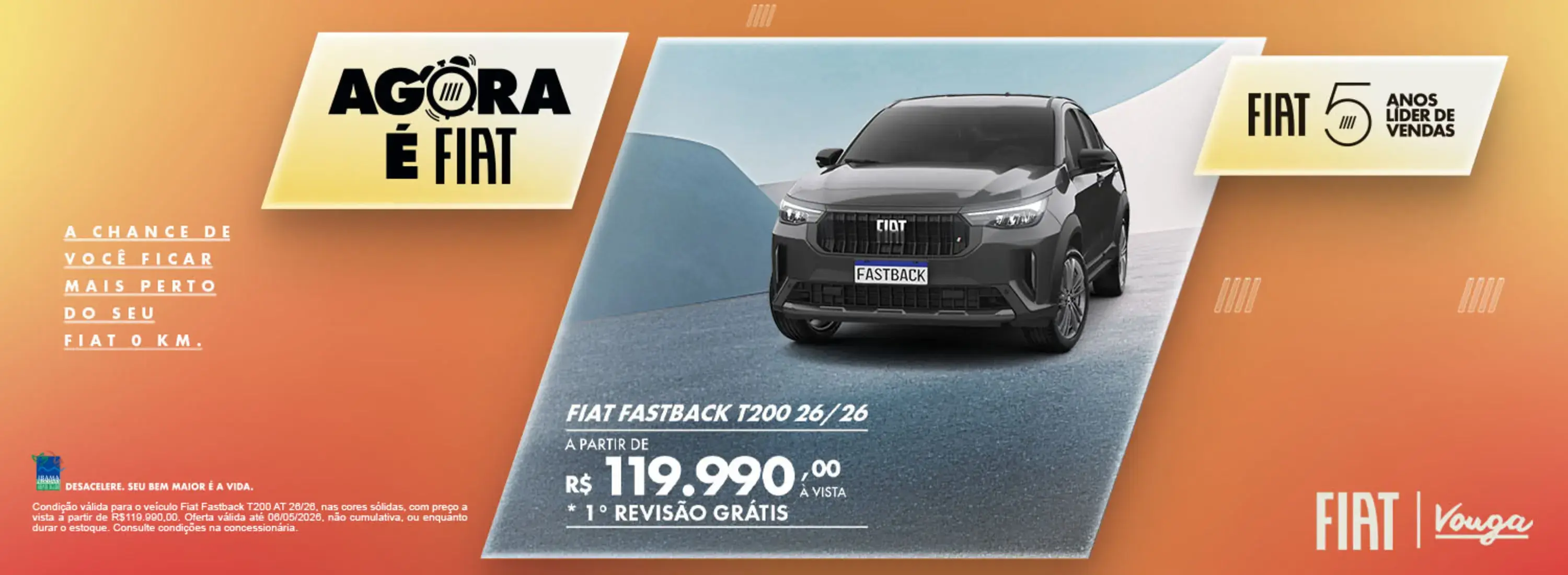 AGORA É FIAT - FASTBACK T200 ABRIL26