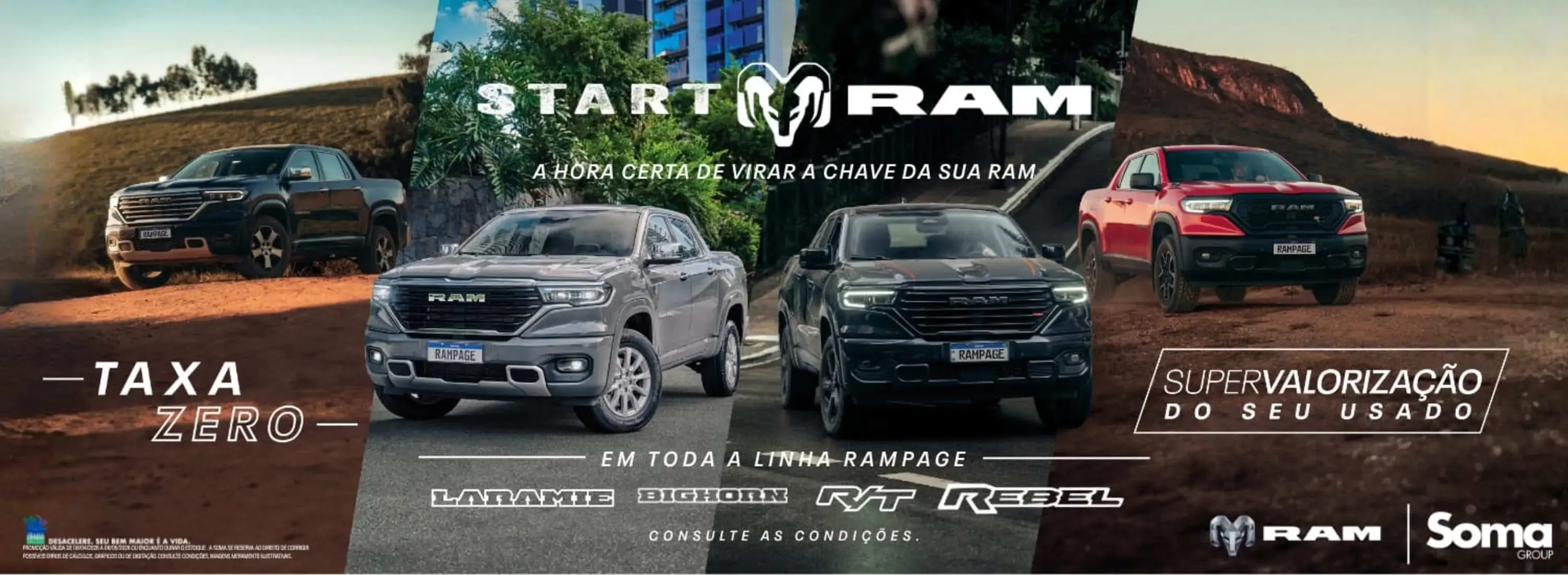 START RAM - ABRIL -MODELOS RAMPAGE