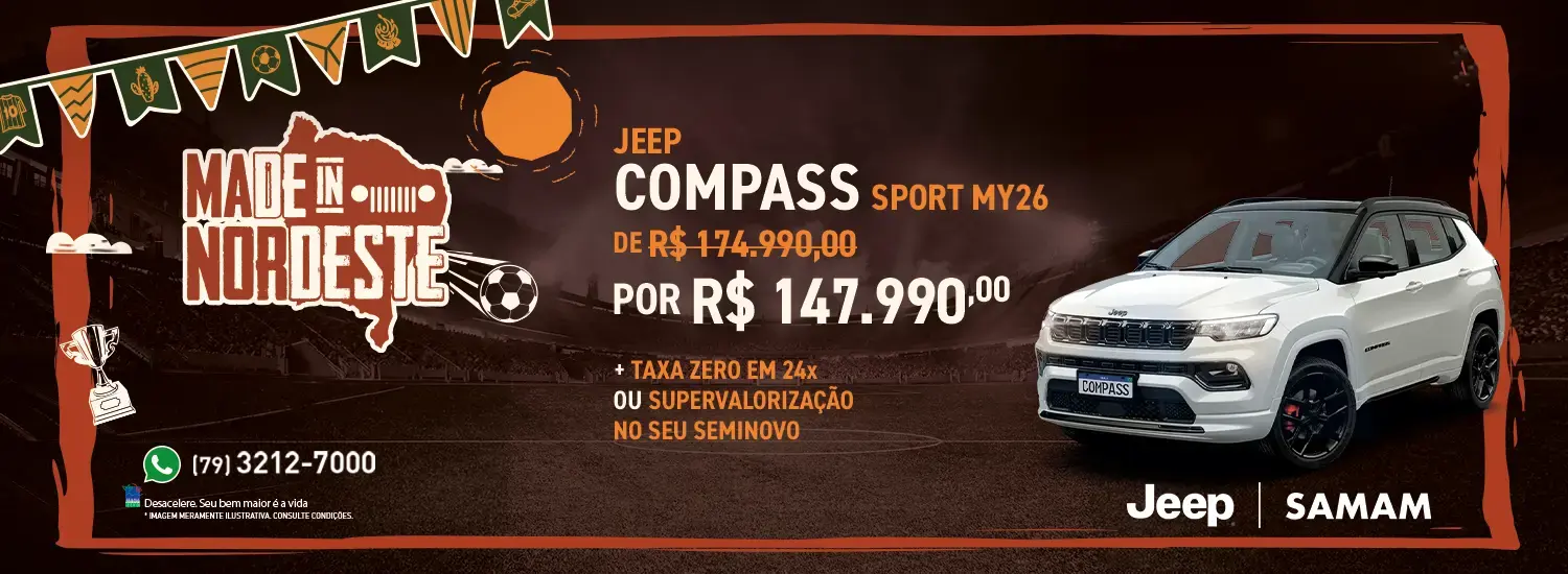 COMPASS MADE IN NORDESTE