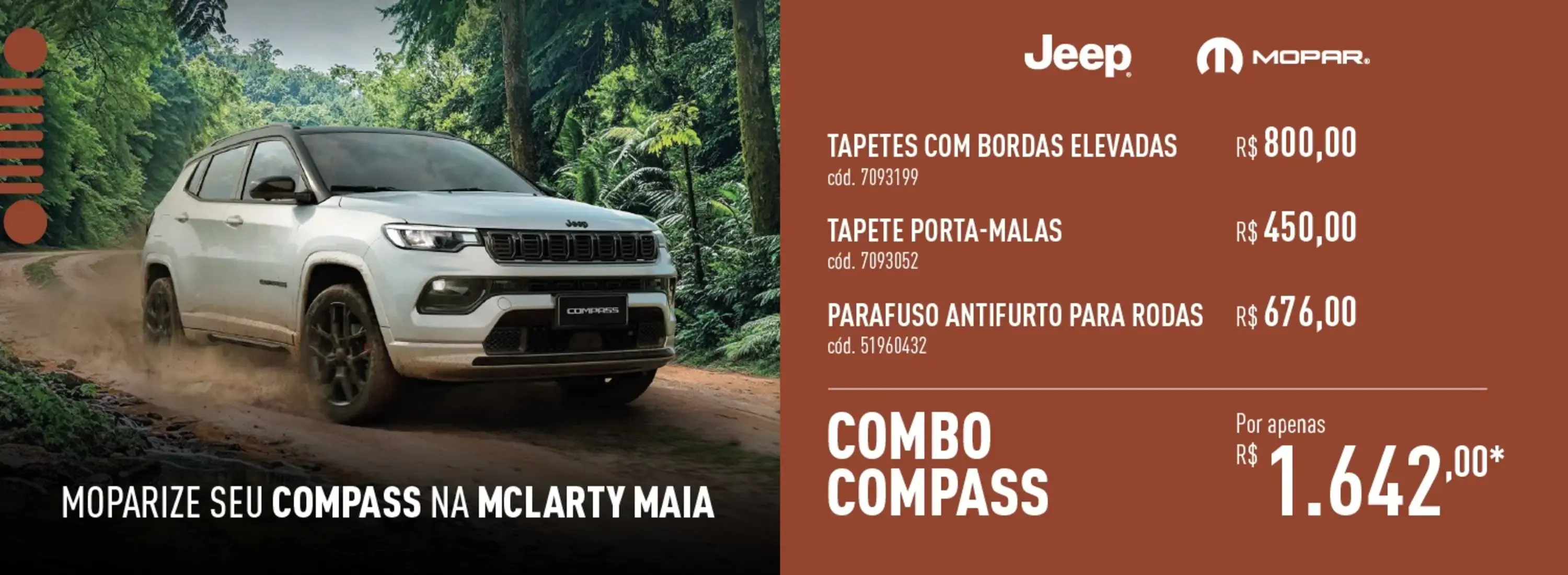 Acessórios Compass - Abril/26