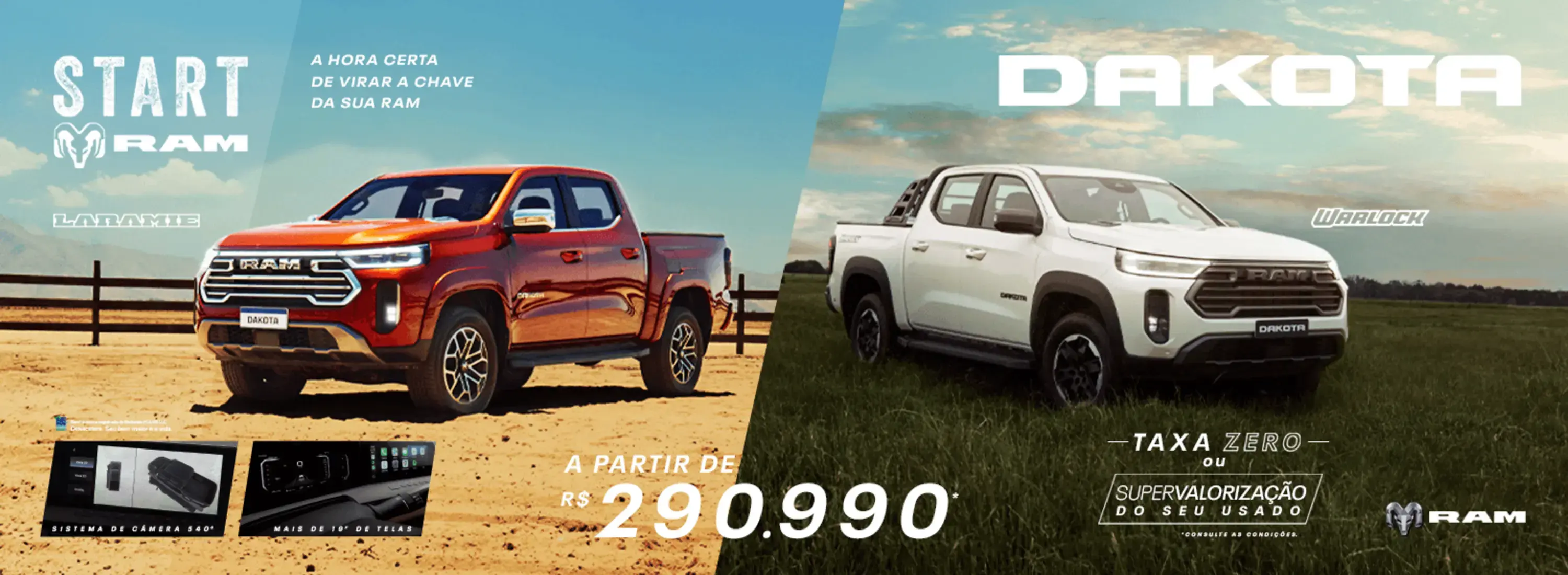 200 DDM Varejo RAM Start RAM Dakota