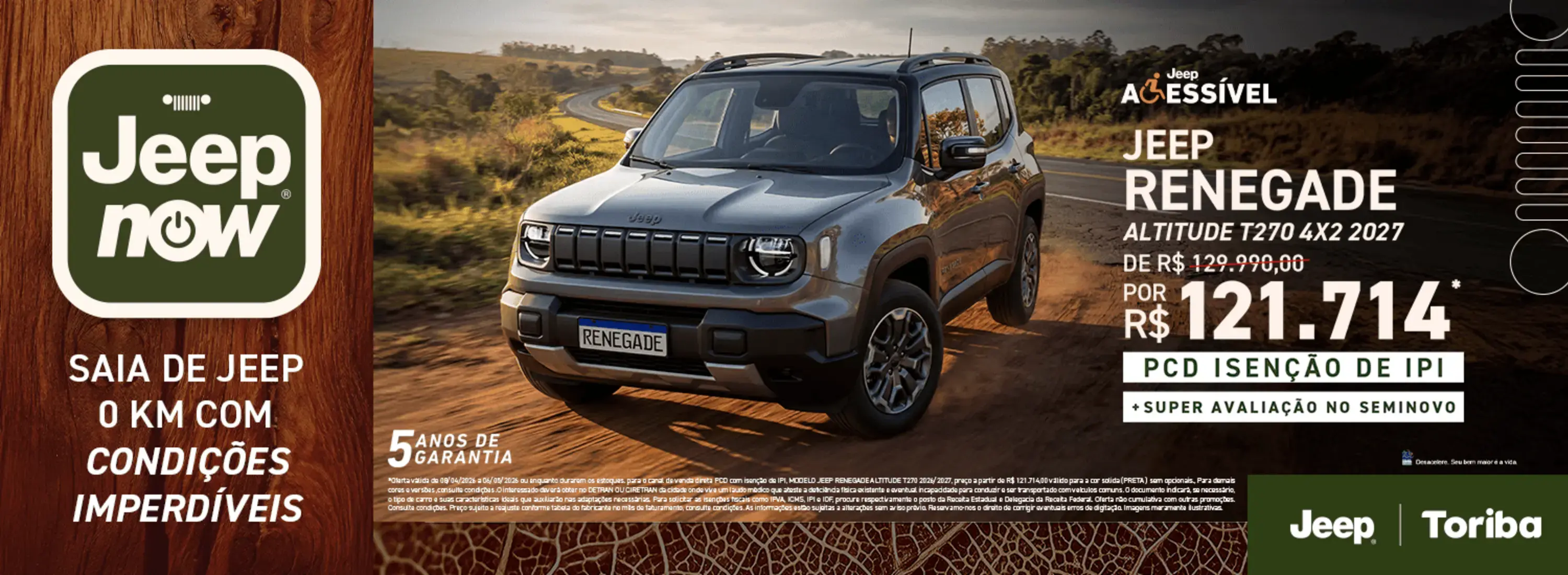 Renegade Altitude PCD - Abril