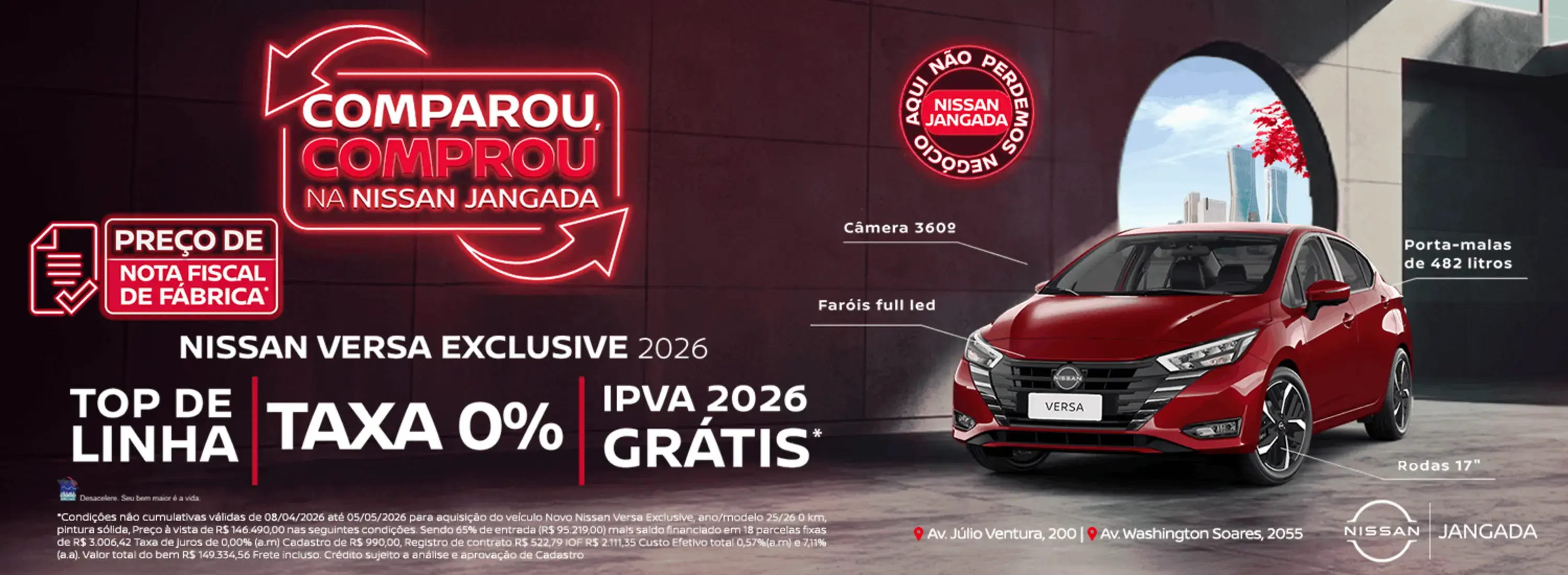 VAREJO ABRIL - VERSA EXCLUSIVE