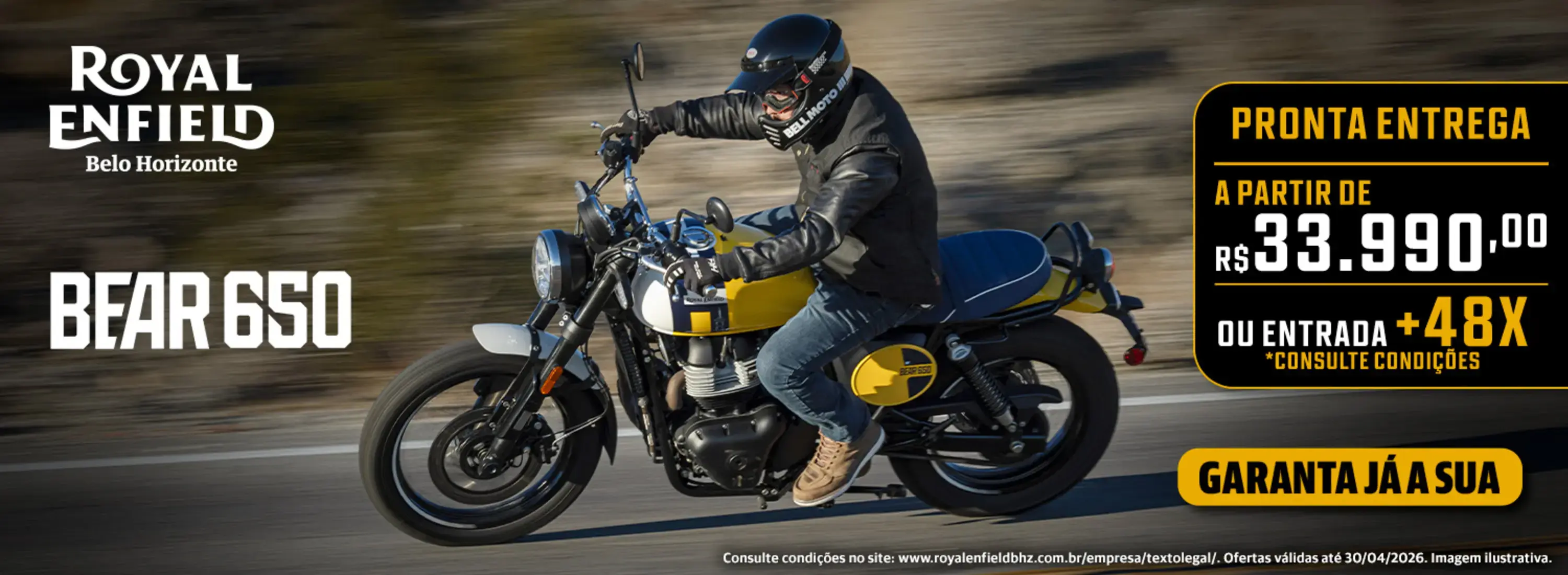 OFERTA VAREJO BEAR 650 ABRIL