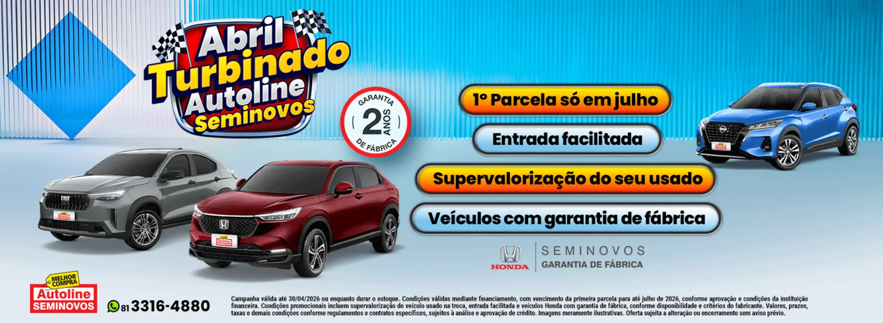 SEMINOVOS - ABRIL 2026