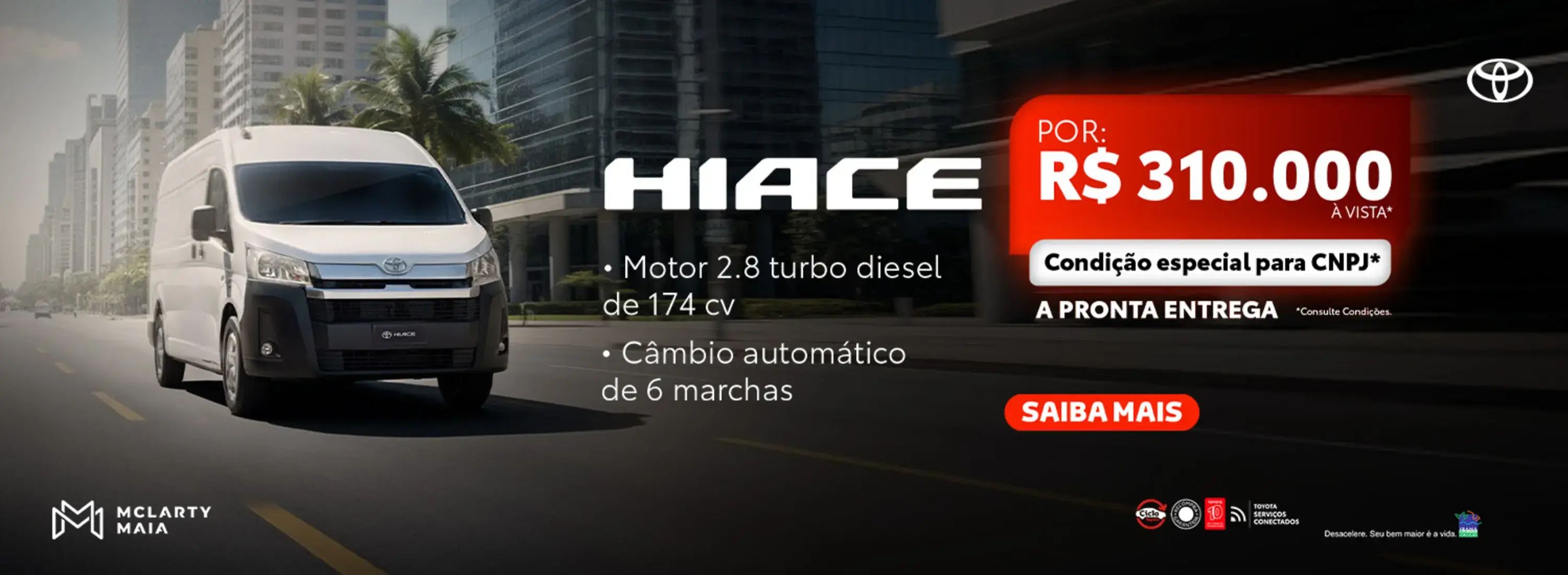 HIACE FURGÃO - ABRIL/2026