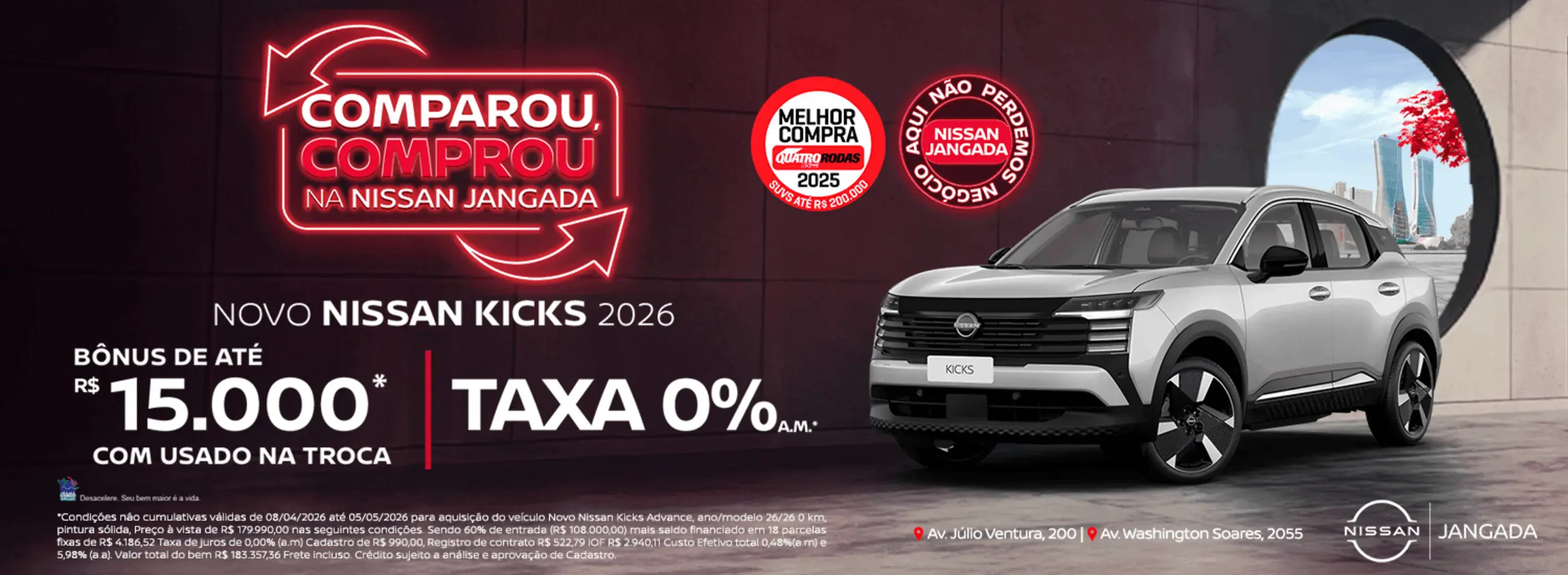 VAR ABR - KICKS BONUS + TX 0