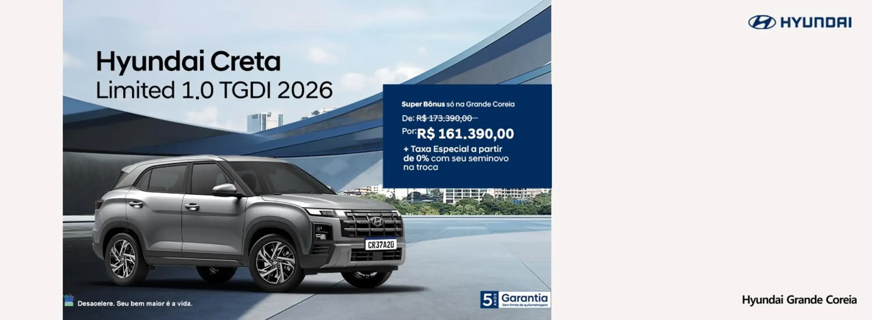 Hyundai CRETA Limited 1.0 TGDI 2026 