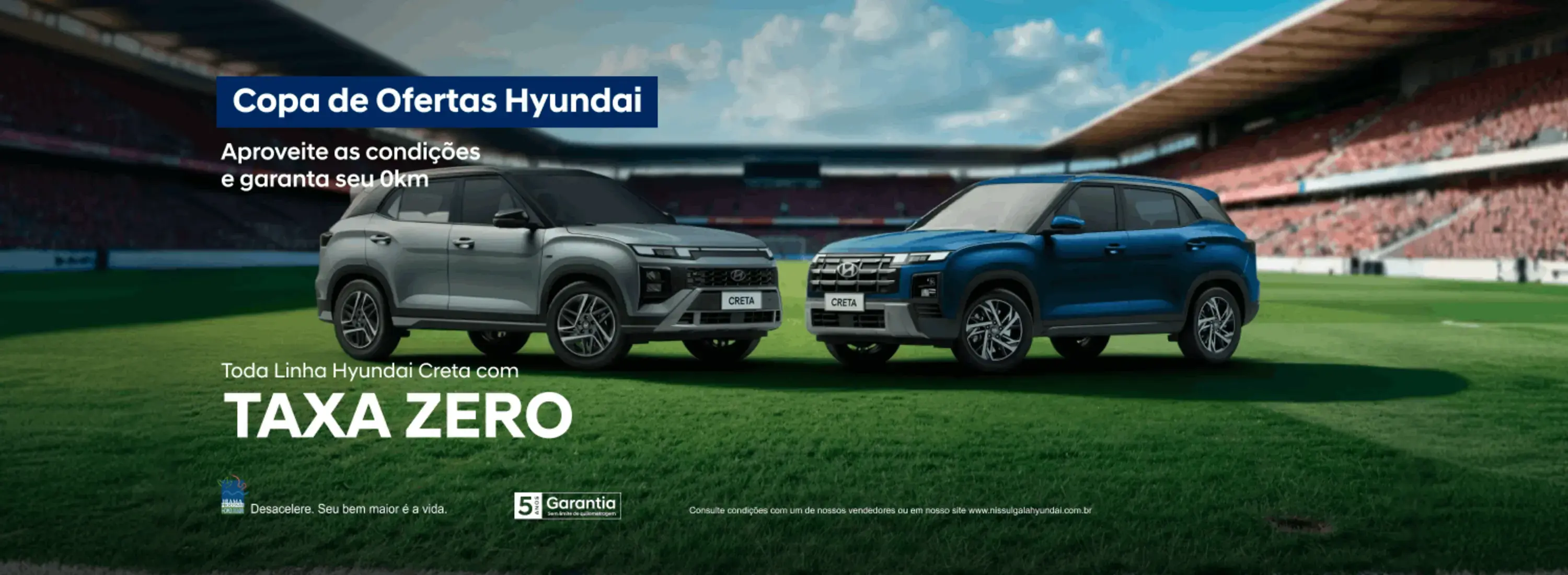 Novo CRETA TAXA ZERO