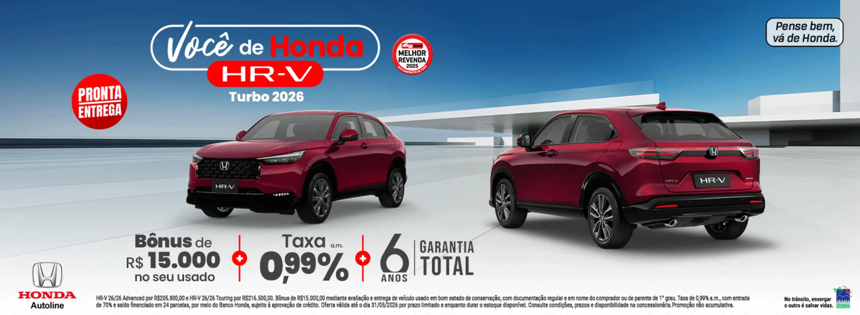 HR-V TURBO - MAIO 2026