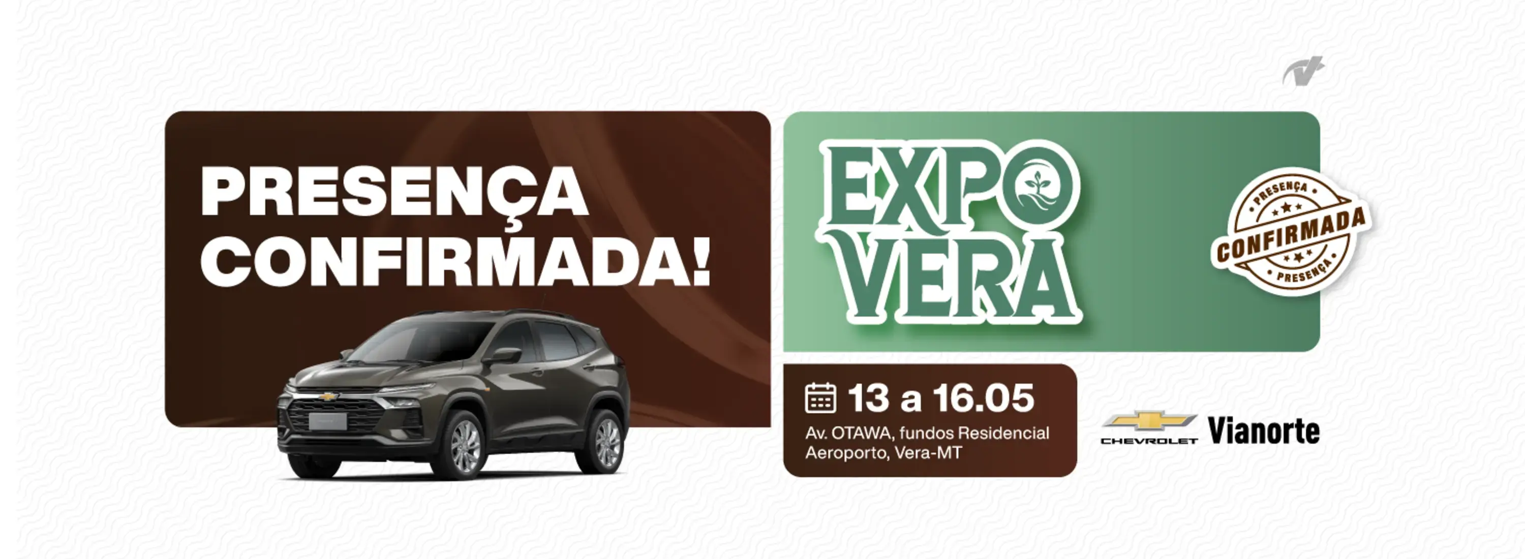 Presença Confirmada Expo Vera 