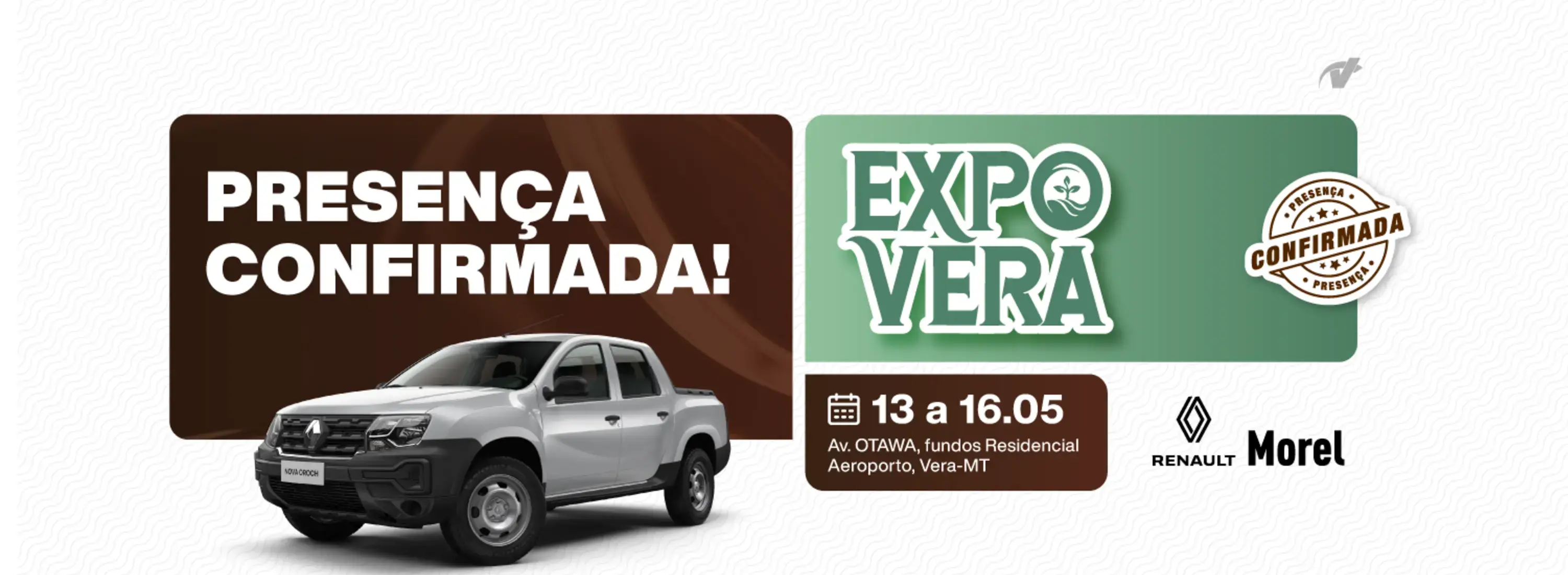 Presença Confirmada Expo Vera 