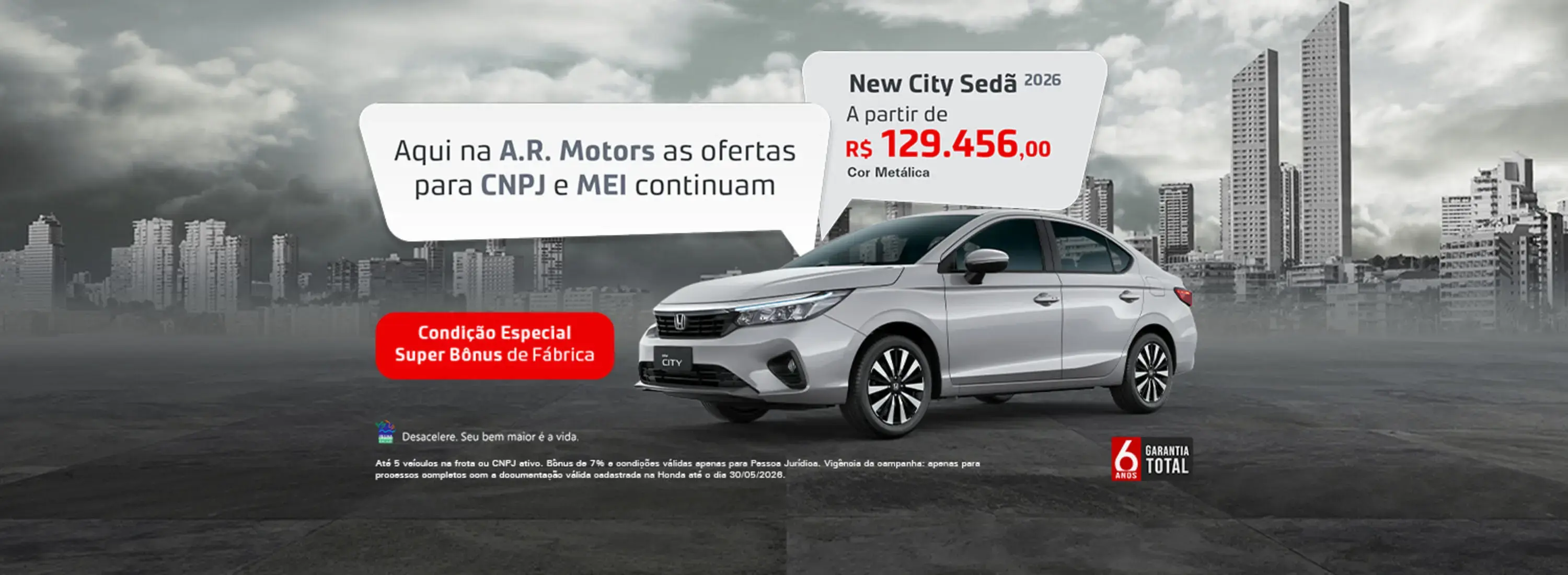 City Sedan para CNPJ
