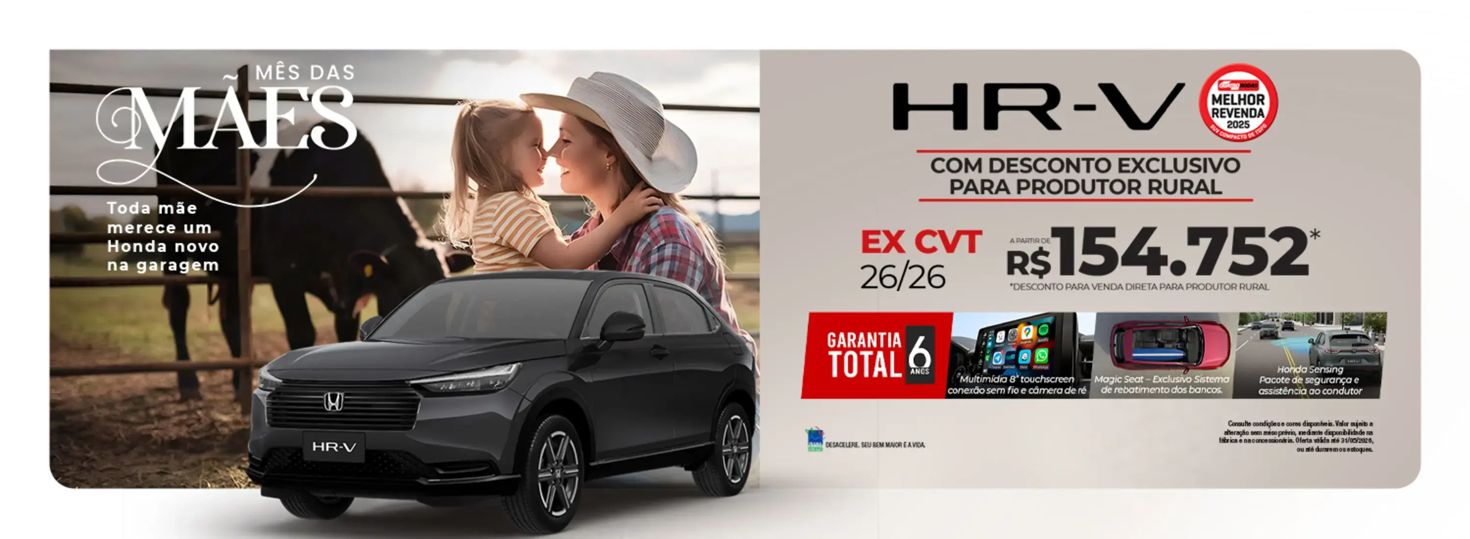 HR-V EX - PROD RURAL - MAIO