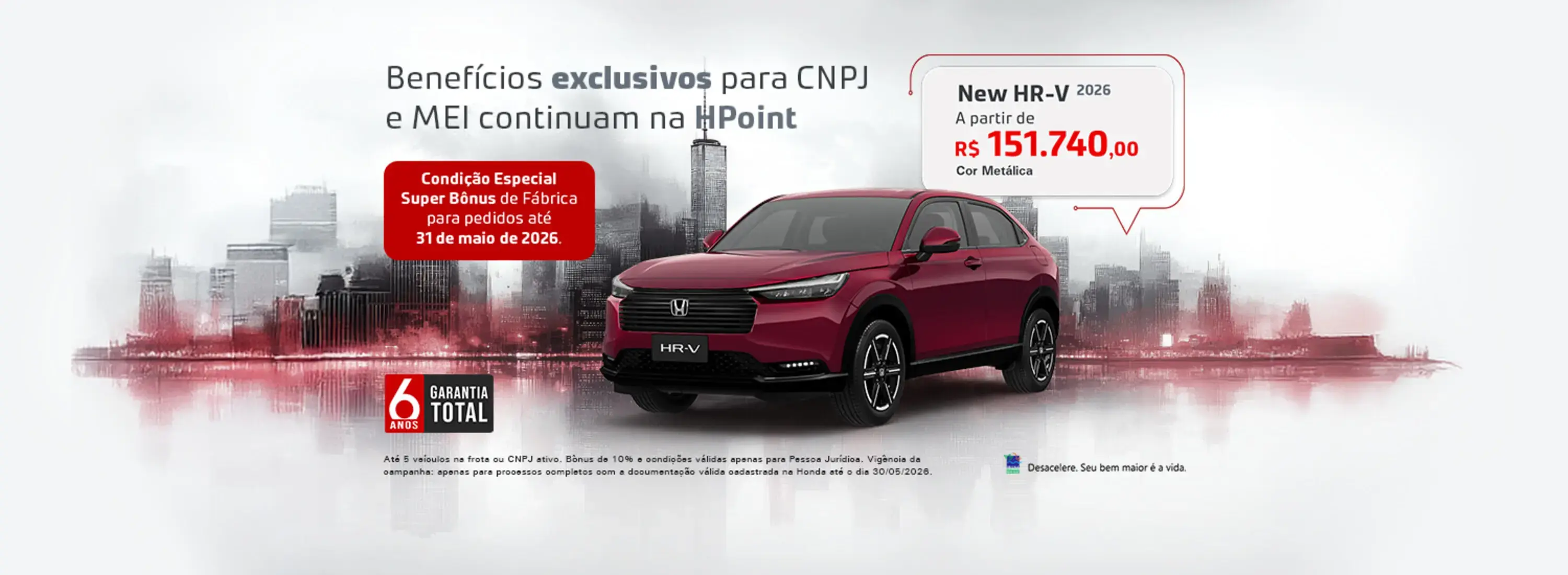 HR-V para CNPJ