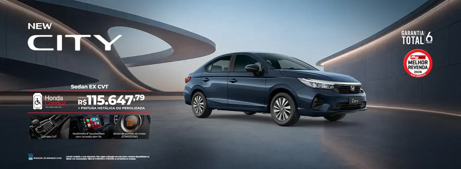 CITY Sedan - PCD - AGOSTO