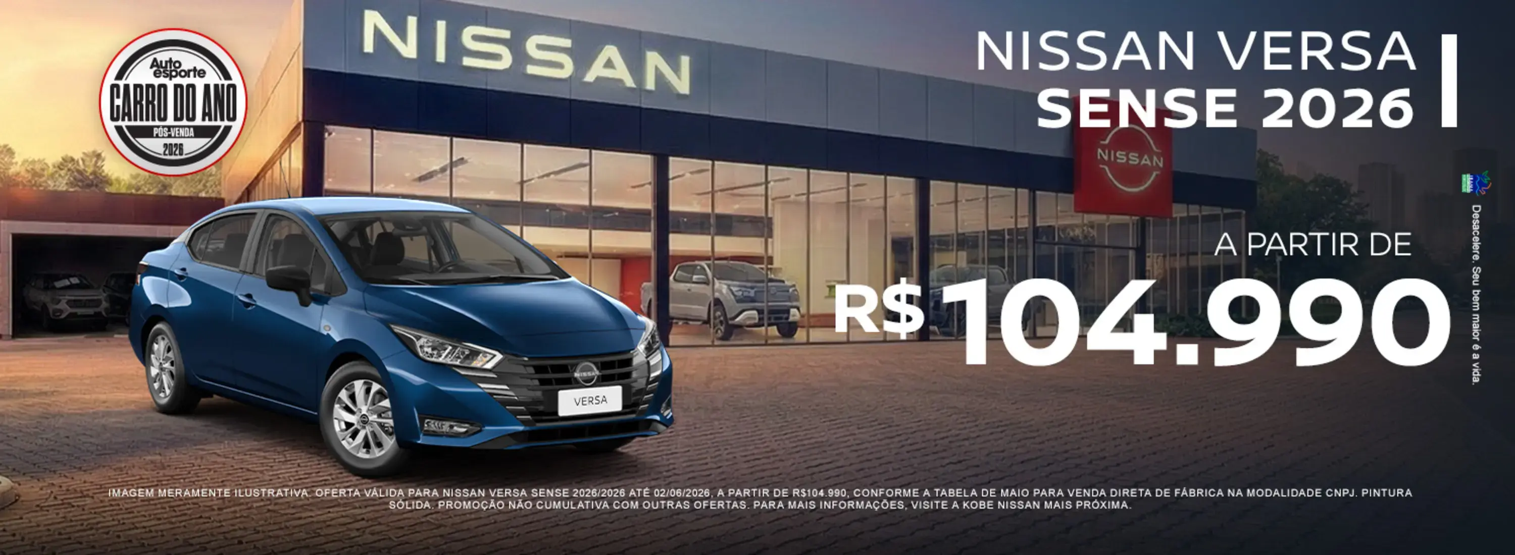 versa sense maio 2026 