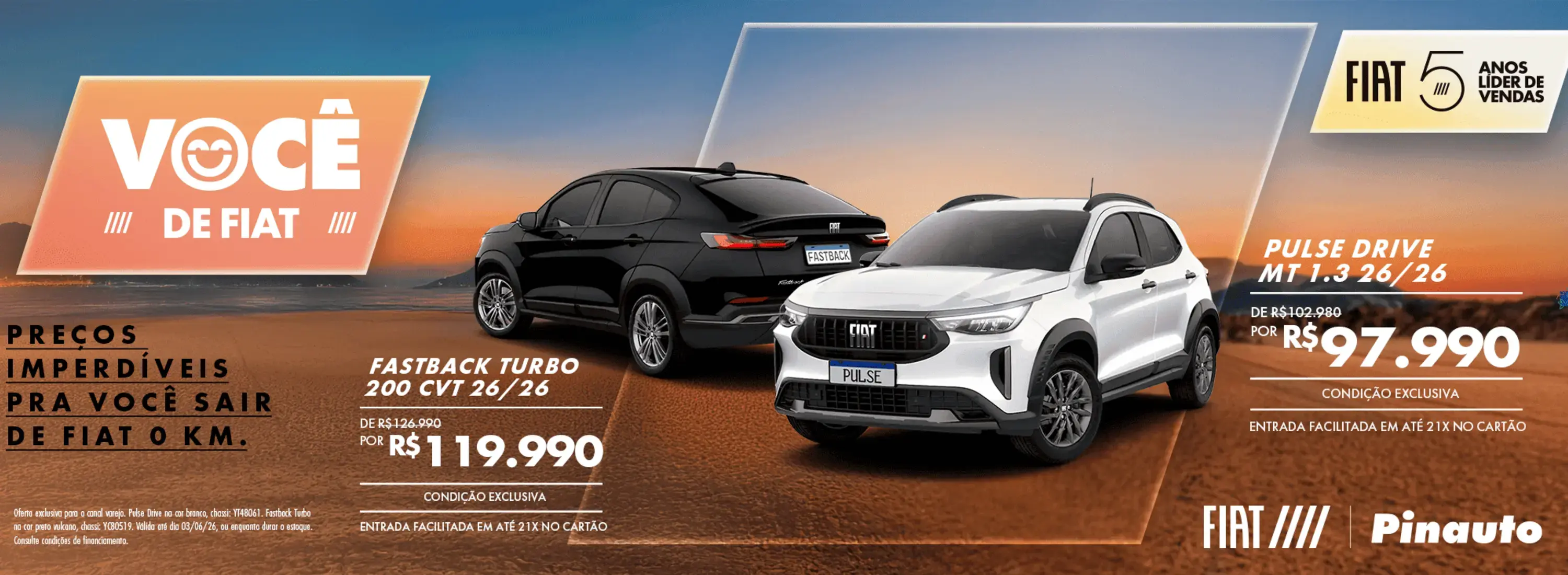 VOCÊ DE FIAT SUVS