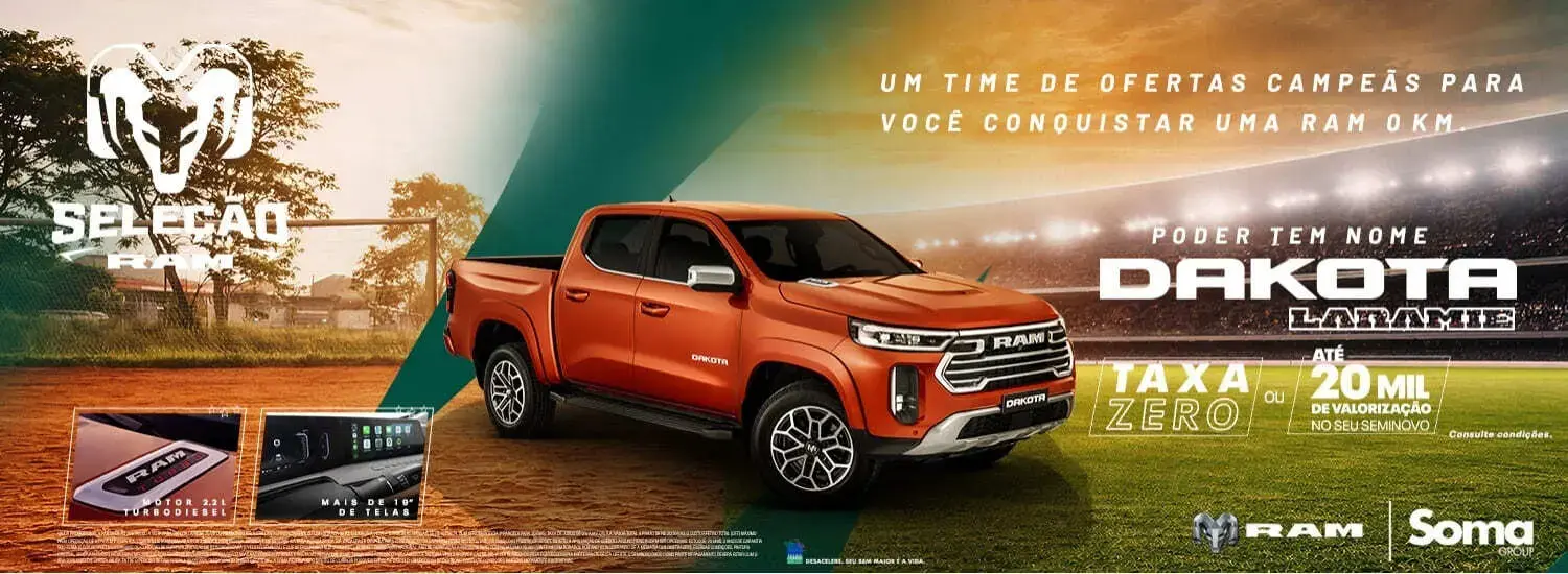 SELEÇÃO RAM - JUNHO - DAKOTA LARAMIE