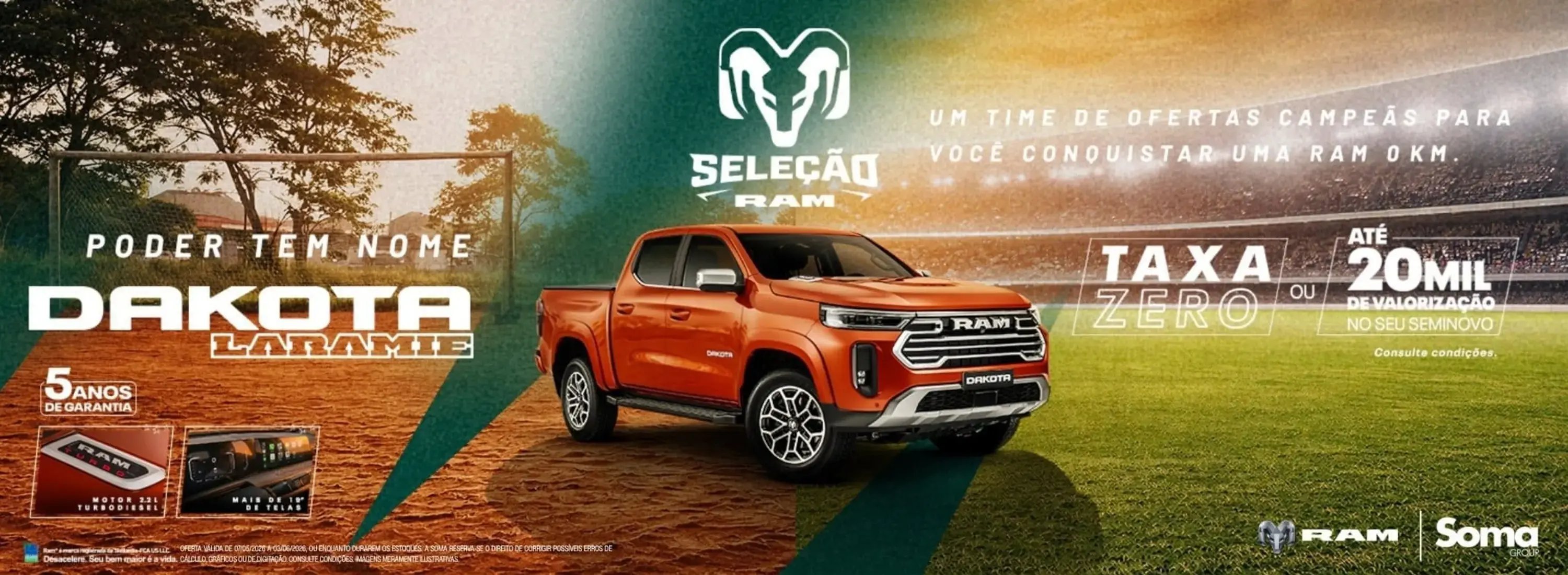 SELEÇÃO RAM - MAIO - DAKOTA LARAMIE