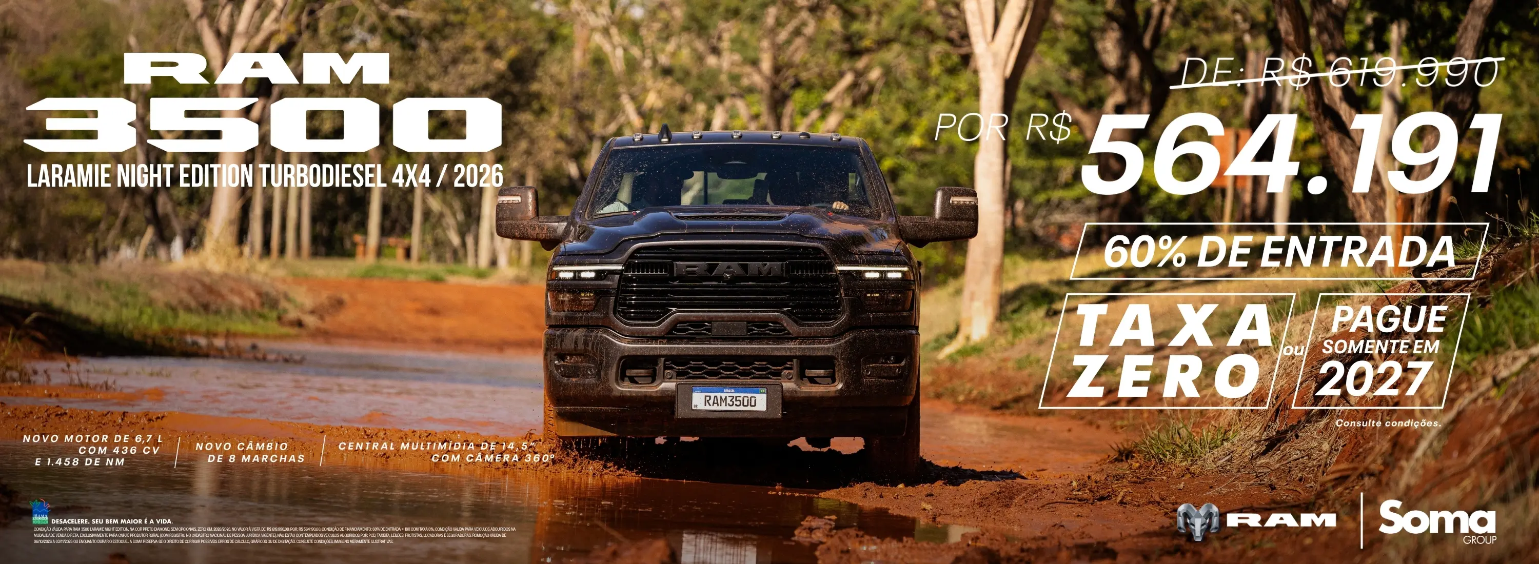 RAM 3500 - OUTUBRO 2026