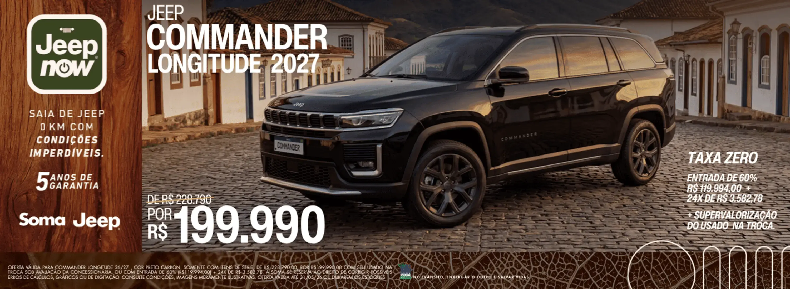 JEEP NOW - ABRIL | COMMANDER LONGITUDE (MONTADORA)