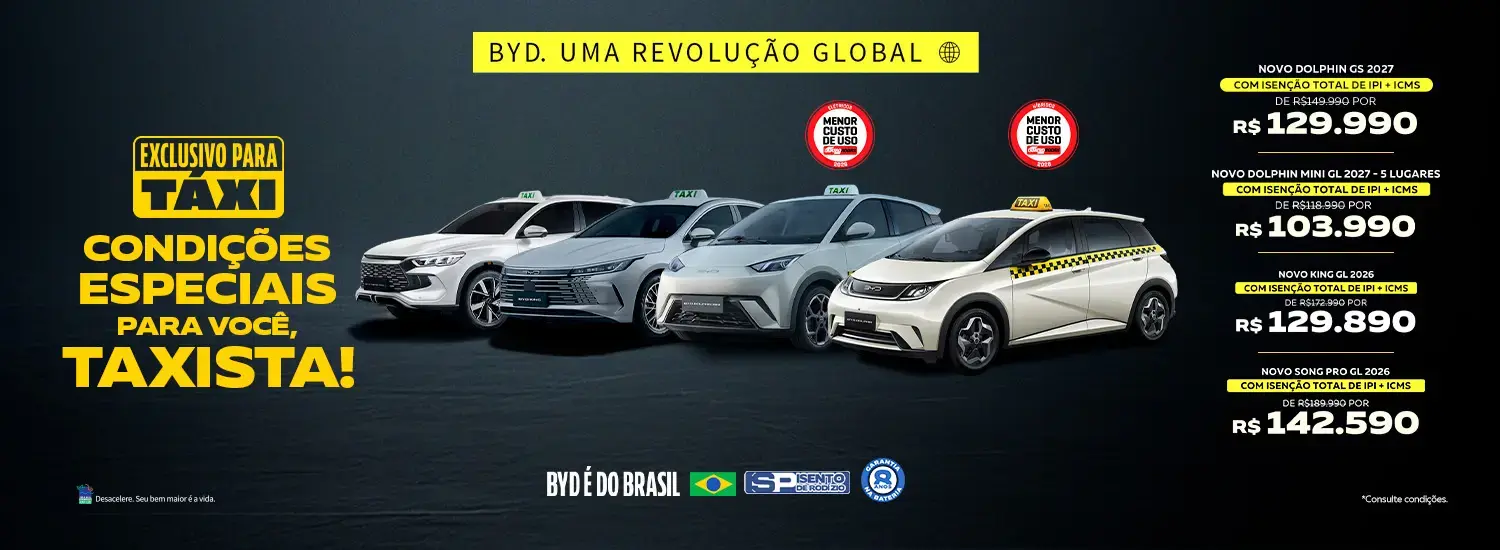 TÁXI - JULHO