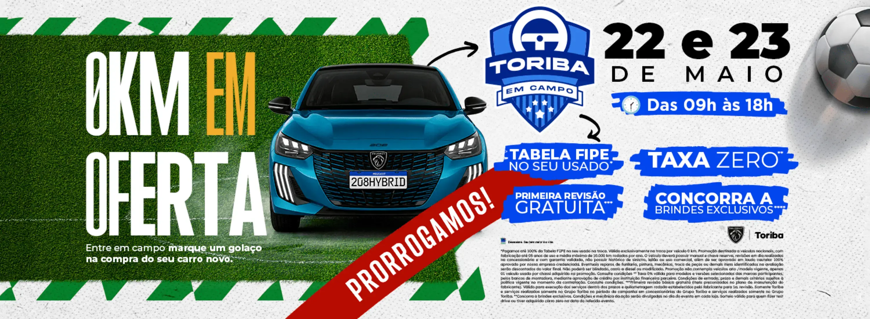 Copa - 0km - Prorrogado - 22 e 23