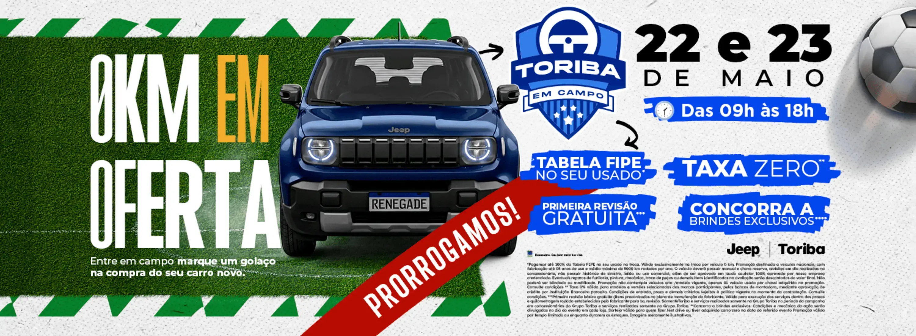 Copa - 0km - Prorrogado - 22 e 23