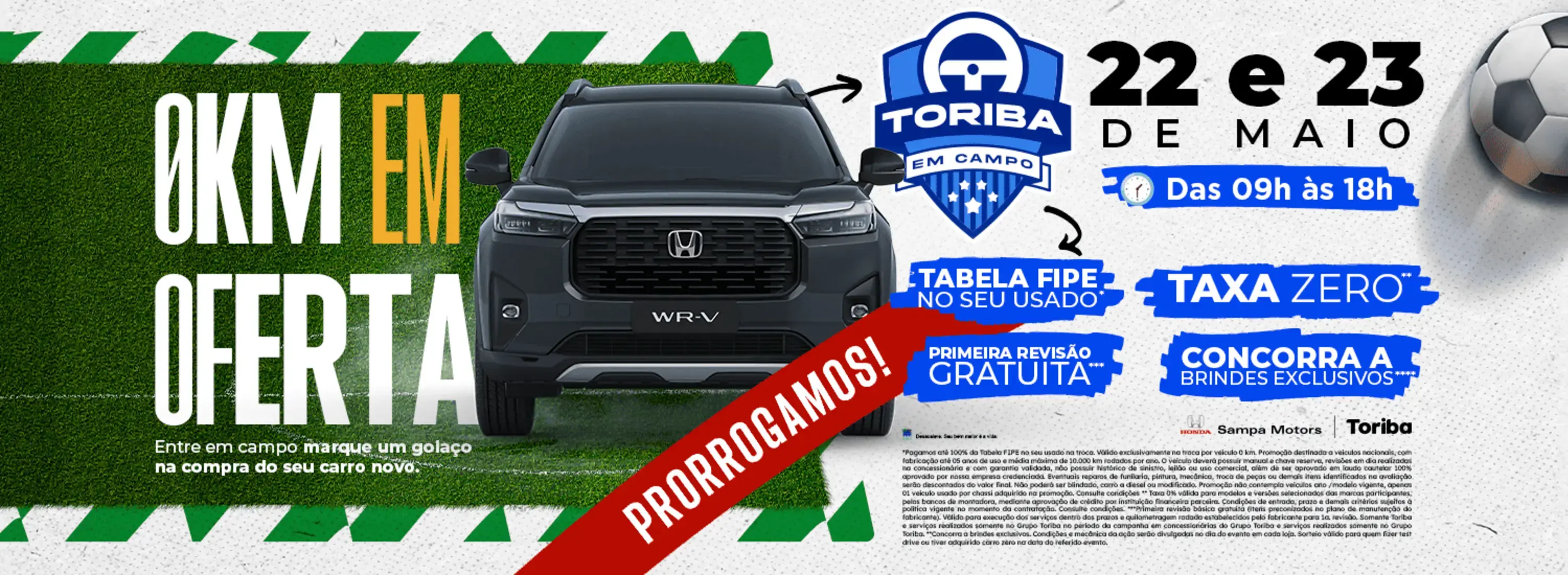Copa - 0km - Prorrogado - 22 e 23