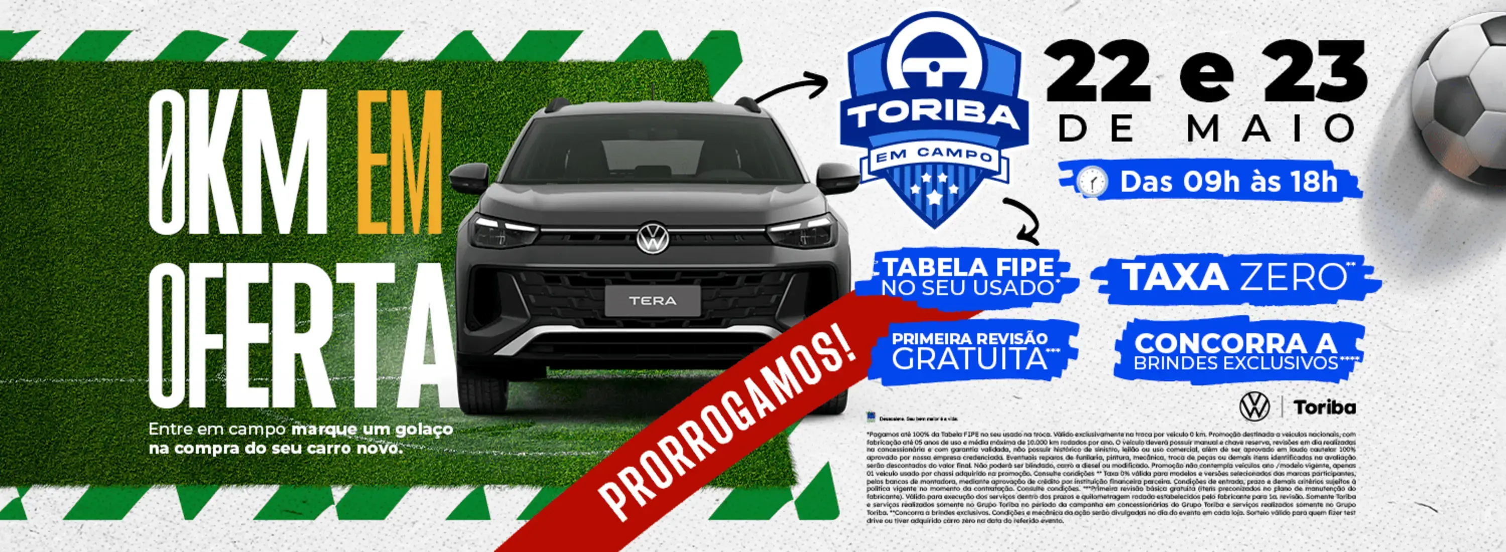 Copa - 0km - Prorrogado - 22 e 23
