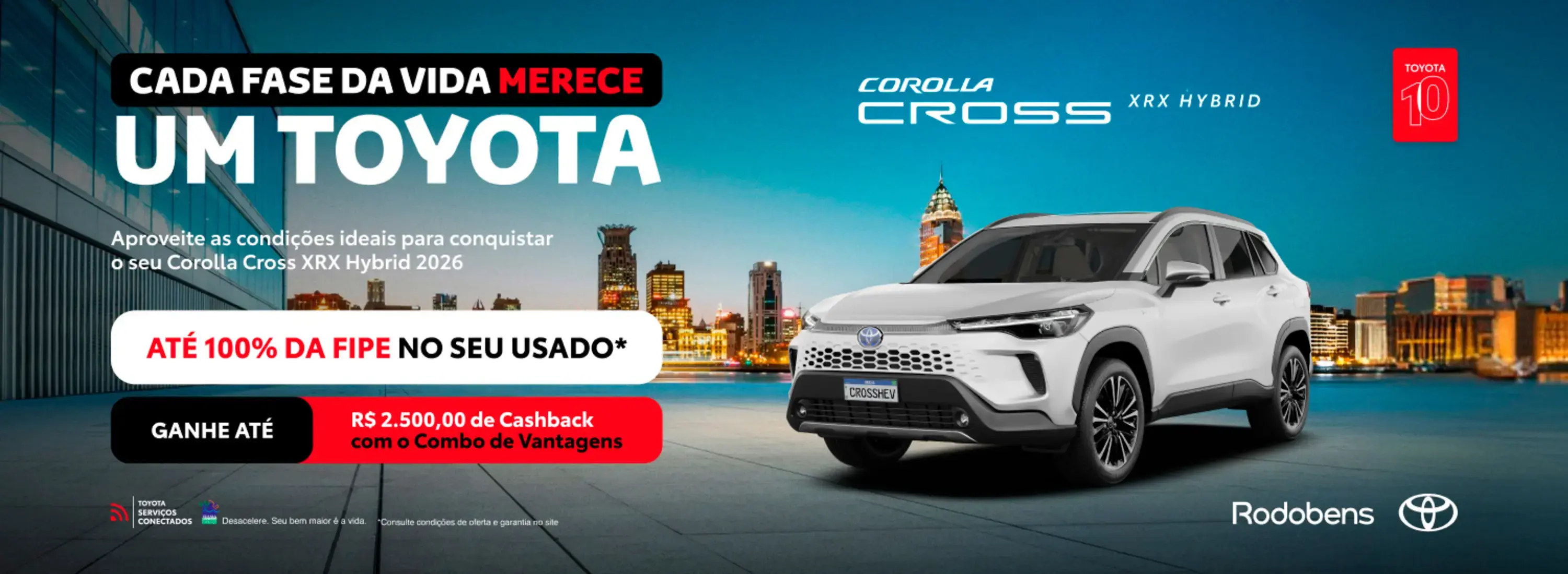 Compre sua Hilux SRX com vantagens exclusivas Rodobens.
