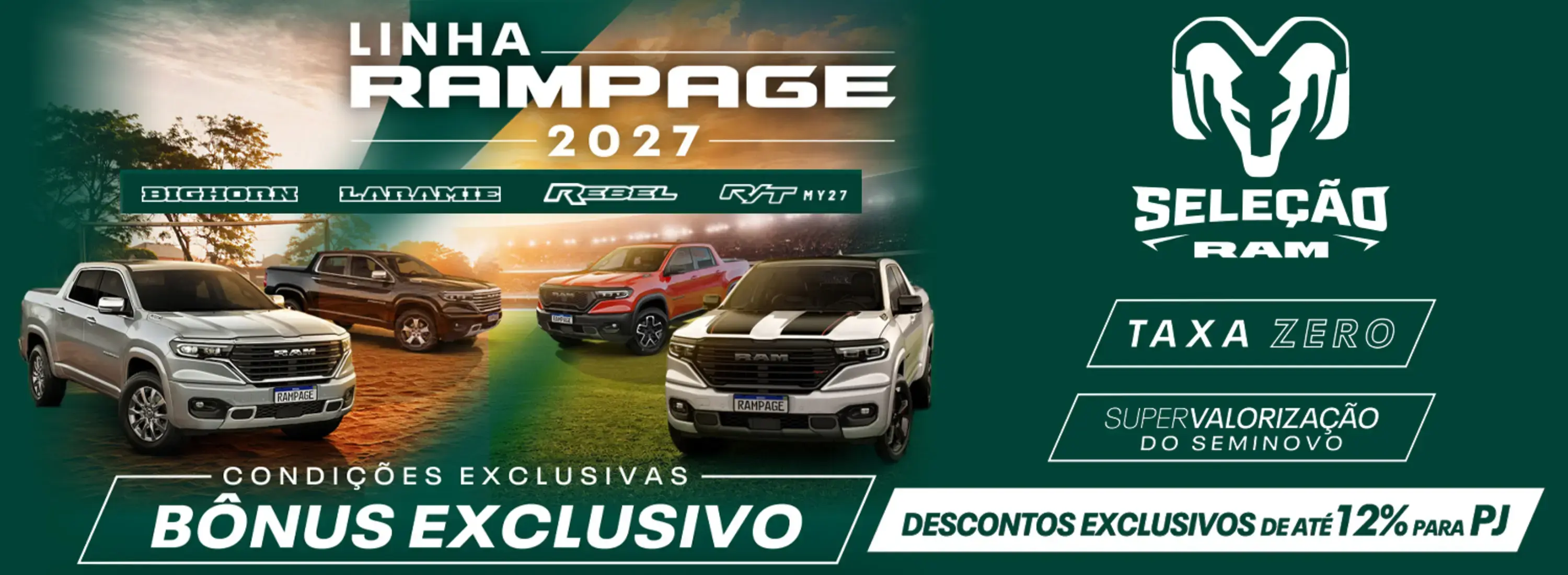 LINHA RAMPAGE