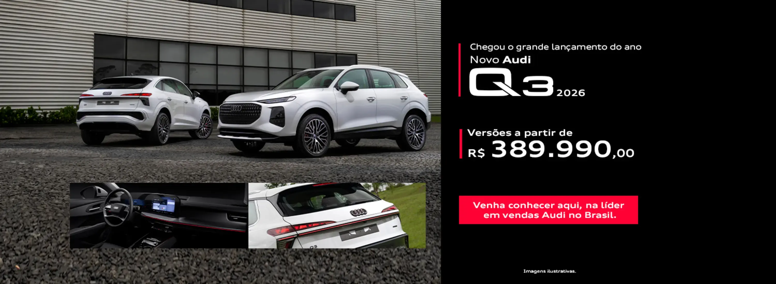 Audi Lapa - Lançamento Novo Audi Q3