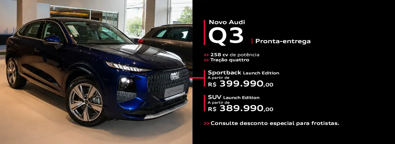 Audi Center Pinheiros - Audi Q3 2026