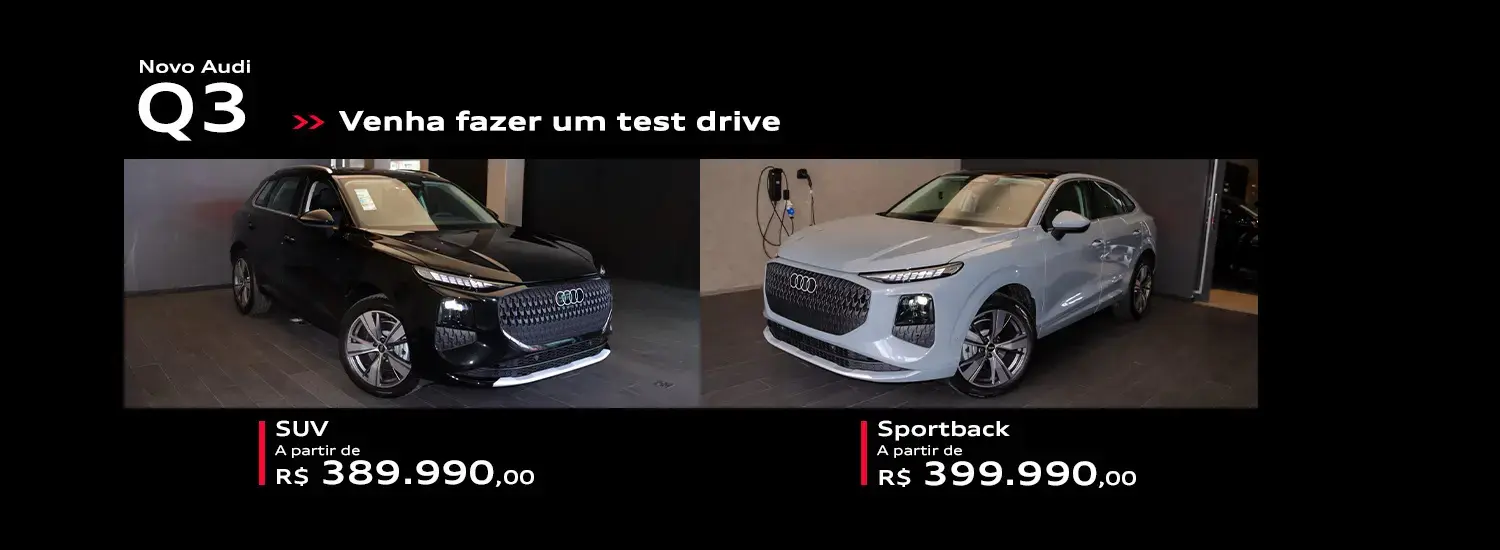 Audi Center Pinheiros - Audi Q3 2026