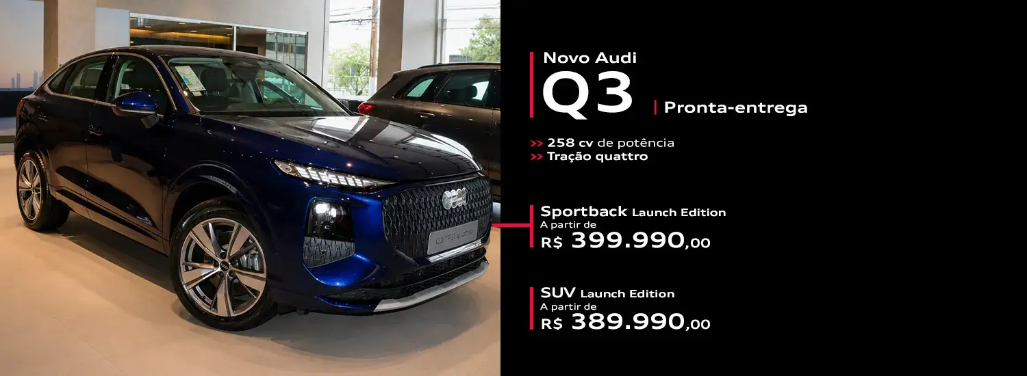 Audi Center Pinheiros - Audi Q3 2026