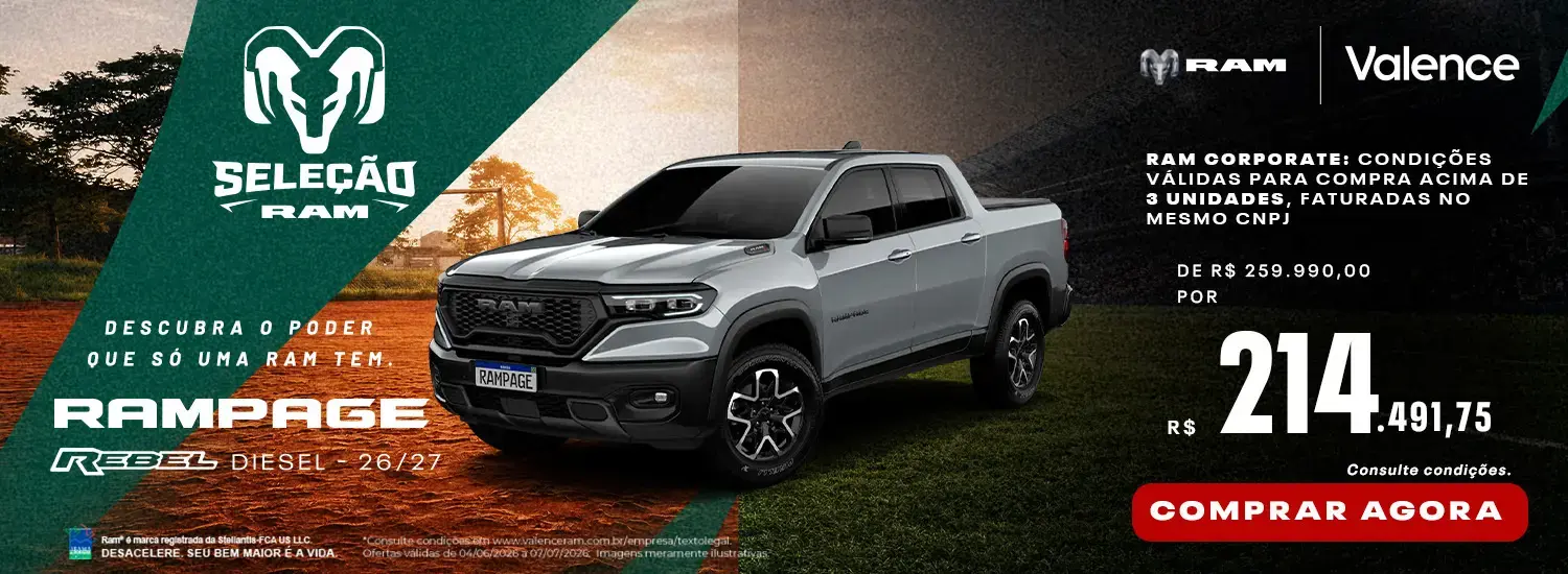 RAM CORPORATE REBEL DIESEL JUNHO 