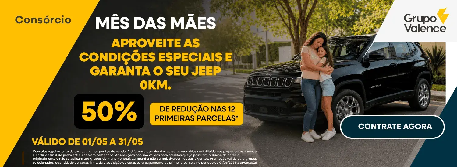 MES DAS MAES CONSORCIO JEEP