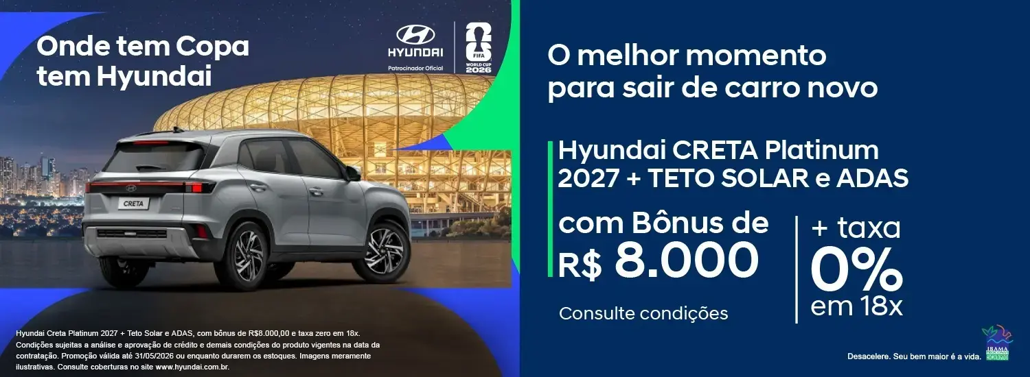 CRETA PLATINIUM 2027 TETO SOLAR