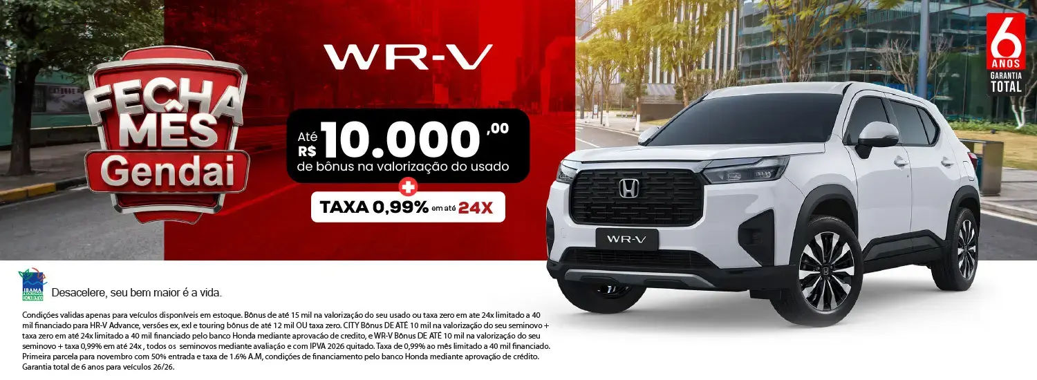FECHA MES MAIO 26 - WR-V